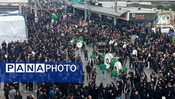 عزاداری تاسوعای حسینی در آمل 