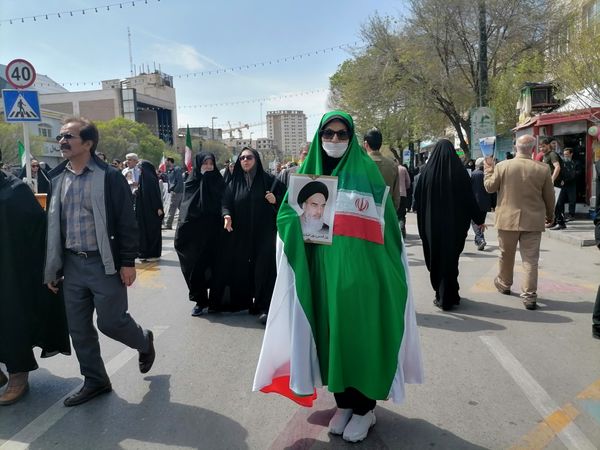 راهپیمایی روز قدس در مشهد مقدس