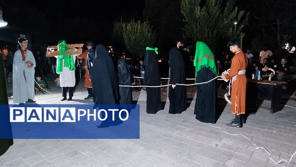 اجرای نمایشی، میدانی عروسک پرپر در بقعه متبرکه بی‌بی شطیطه نیشابور