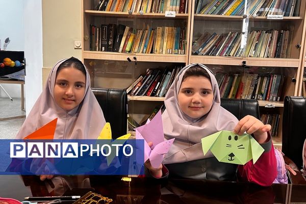 کارگاه «خلاقیت و شادی با اوریگامی» در پژوهش‌سرای دانش‌آموزی کاوش کهریزک 