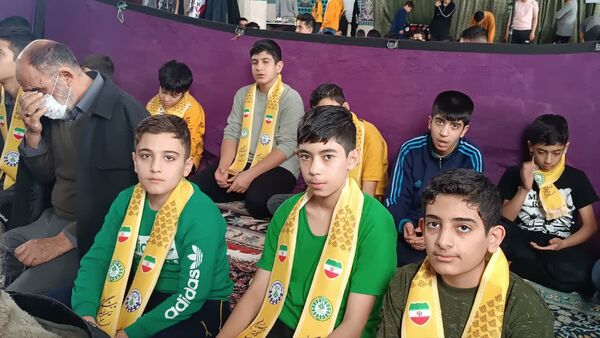 لحظاتی با معتکفین پیشتاز «مدرسه فلسطین» 