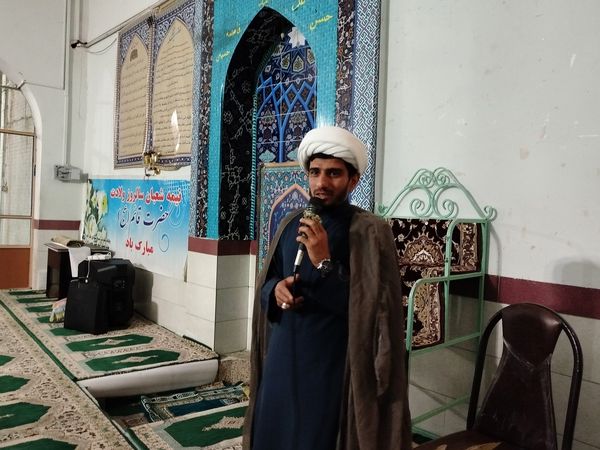 مراسم احیای نیمه شعبان در روستای ظفرآباد 