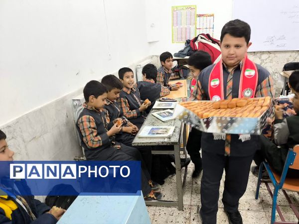 مراسم میلاد مولی الموحدین، علی (ع) در دبستان شهید پسندیده فدافن