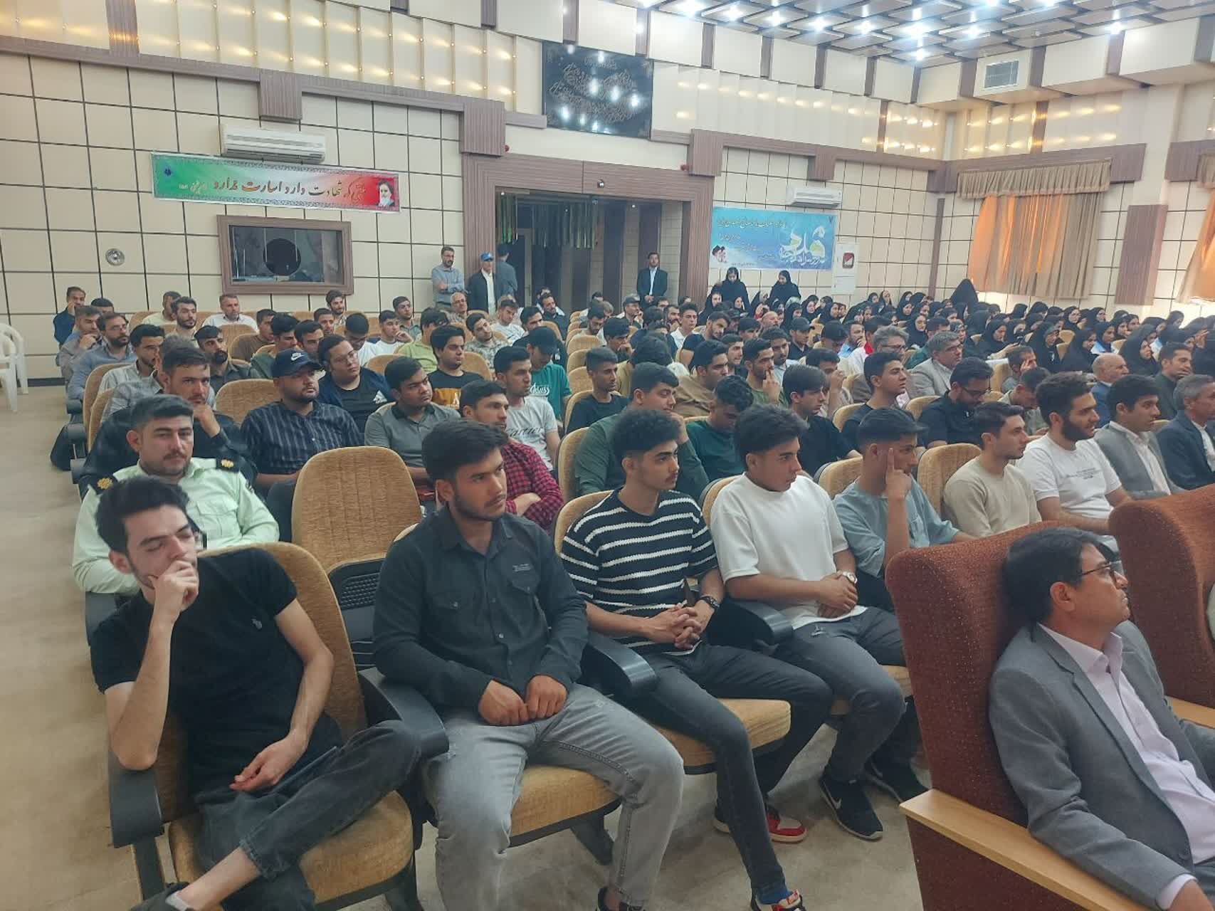 برگزاری چهارمین یادواره ۹ دانشجوی شهید شهرستان شیروان