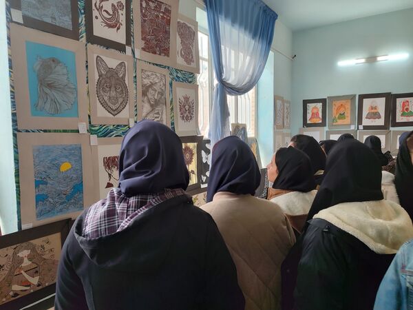 نمایشگاه ماها در هنرستان بصیرت آشخانه