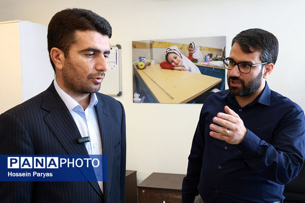 بازدید معاون تربیت‌بدنی و سلامت وزارت آموزش و پرورش از خبرگزاری پانا