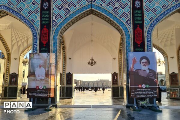 آماده‌سازی حرم مطهر رضوی برای مراسم تشییع پیکر رهبر شهید