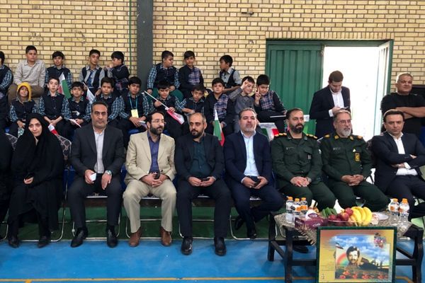 افتتاحیه طرح پهلوان سعید «شهید سعید طوقانی» در سالن فتح المبین ناحیه دو شهرری 