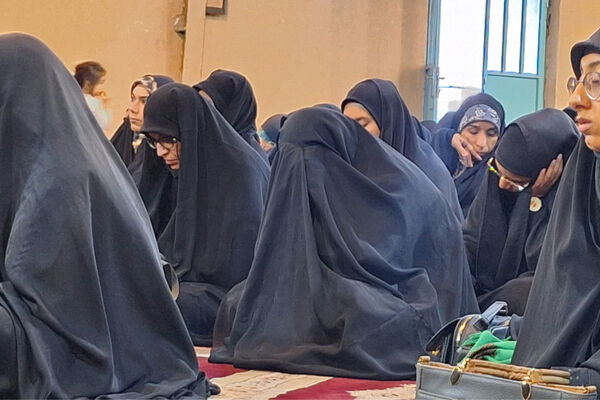 اردوی راهیان نور طلاب خواهر شهر ایزدخواست