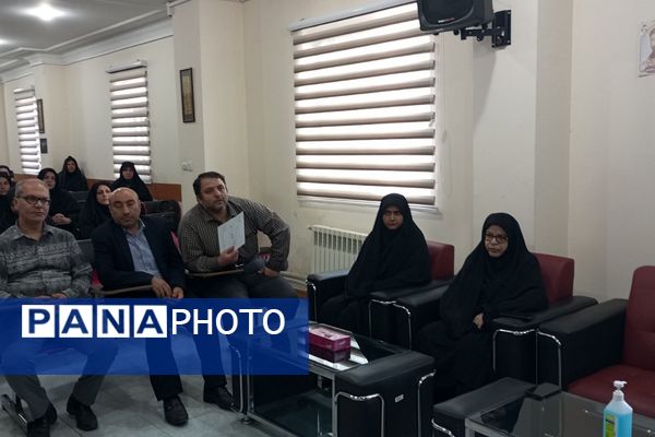 مراسم عزاداری شهادت شهدای خدمت در آموزش و پرورش رودهن 