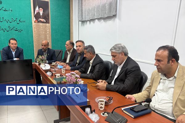 آیین معارفه معاون پرورشی و تربیت بدنی شهرستان اسلامشهر 