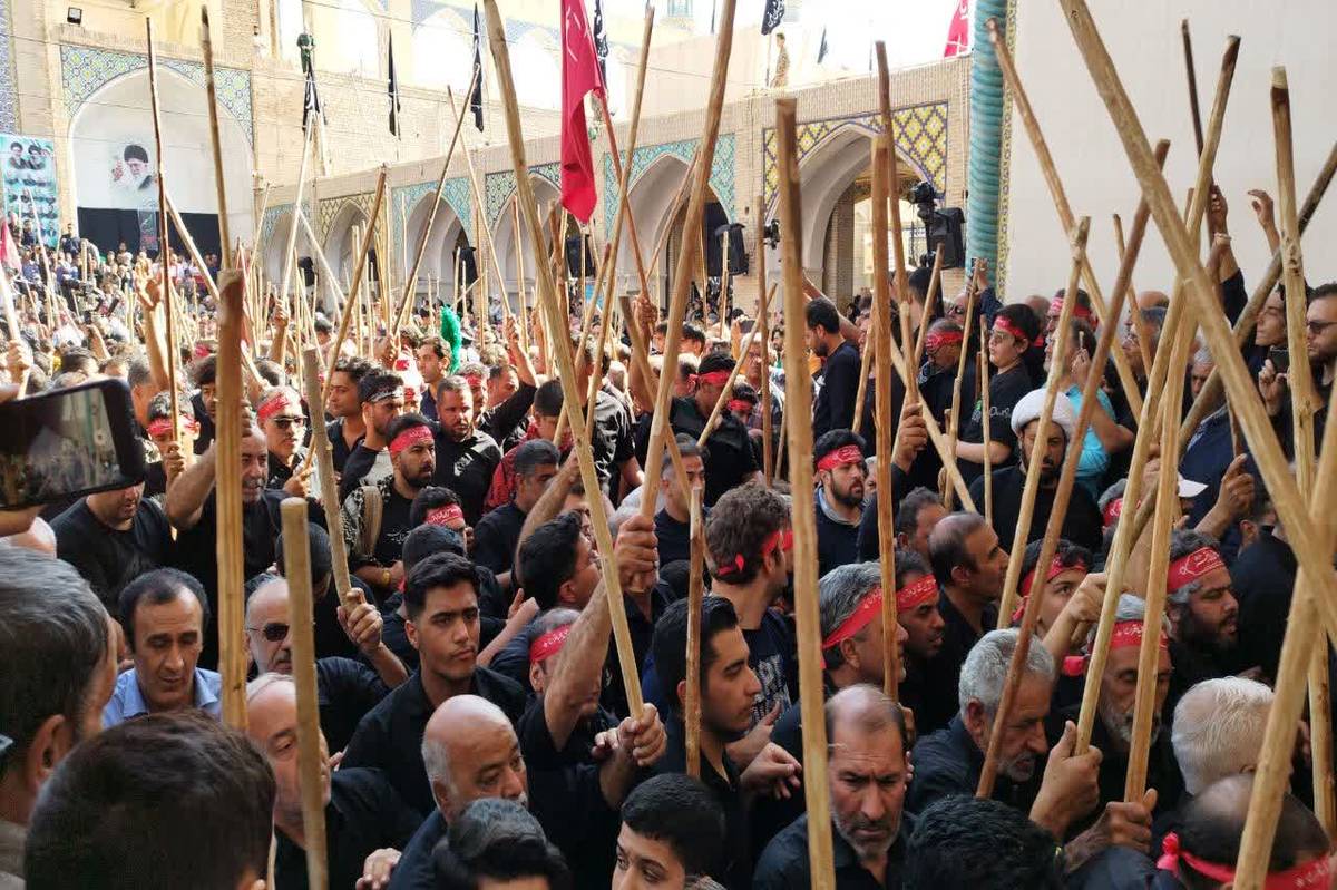 برگزاری آیین سنتی مذهبی قالیشویان مشهداردهال کاشان