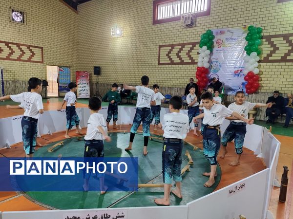 نمایش اقتدار در مدرسه میثم رشت