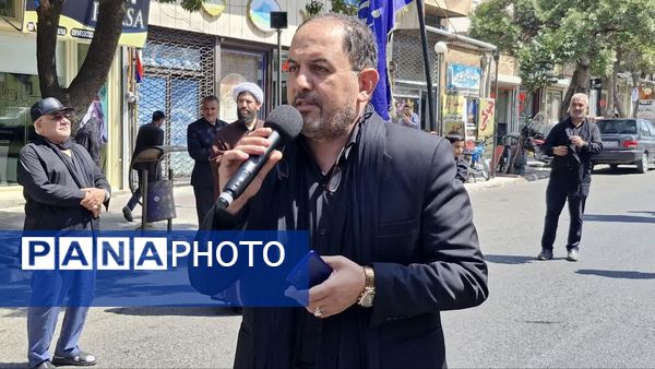 مراسم سوگواری و عزاداری خیابانی ۲۸ صفر در اهر 