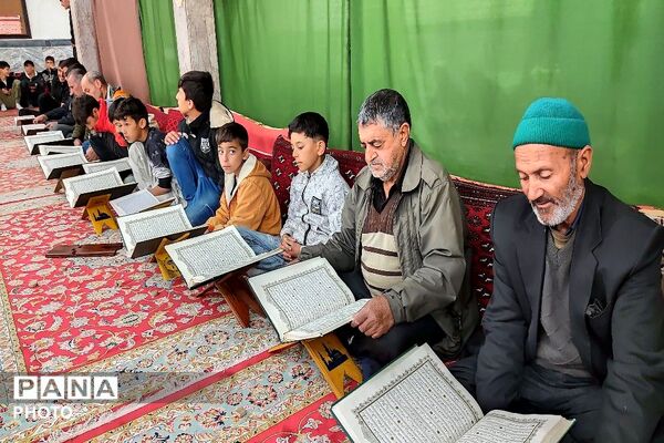 قرائت قرآن در شب بیست سوم ماه مبارک رمضان مسجد جامع شهر بار 
