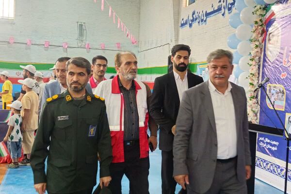 آیین افتتاحیه «میدان پویا» در قرچک