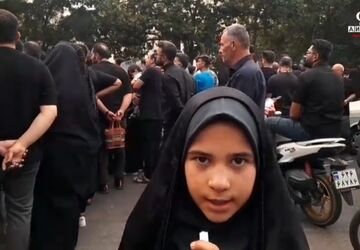 قافله عظیم عزاداری عصر تاسوعاخیابان پروین