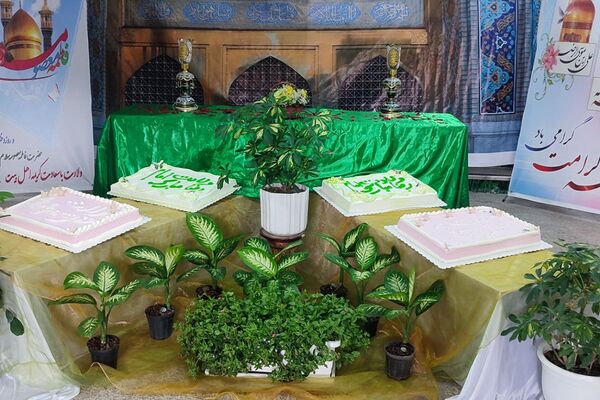 حضور خادمین آستان قدس رضوی در مدرسه شاهد کوثر رباط‌کریم به مناسبت دهه کرامت