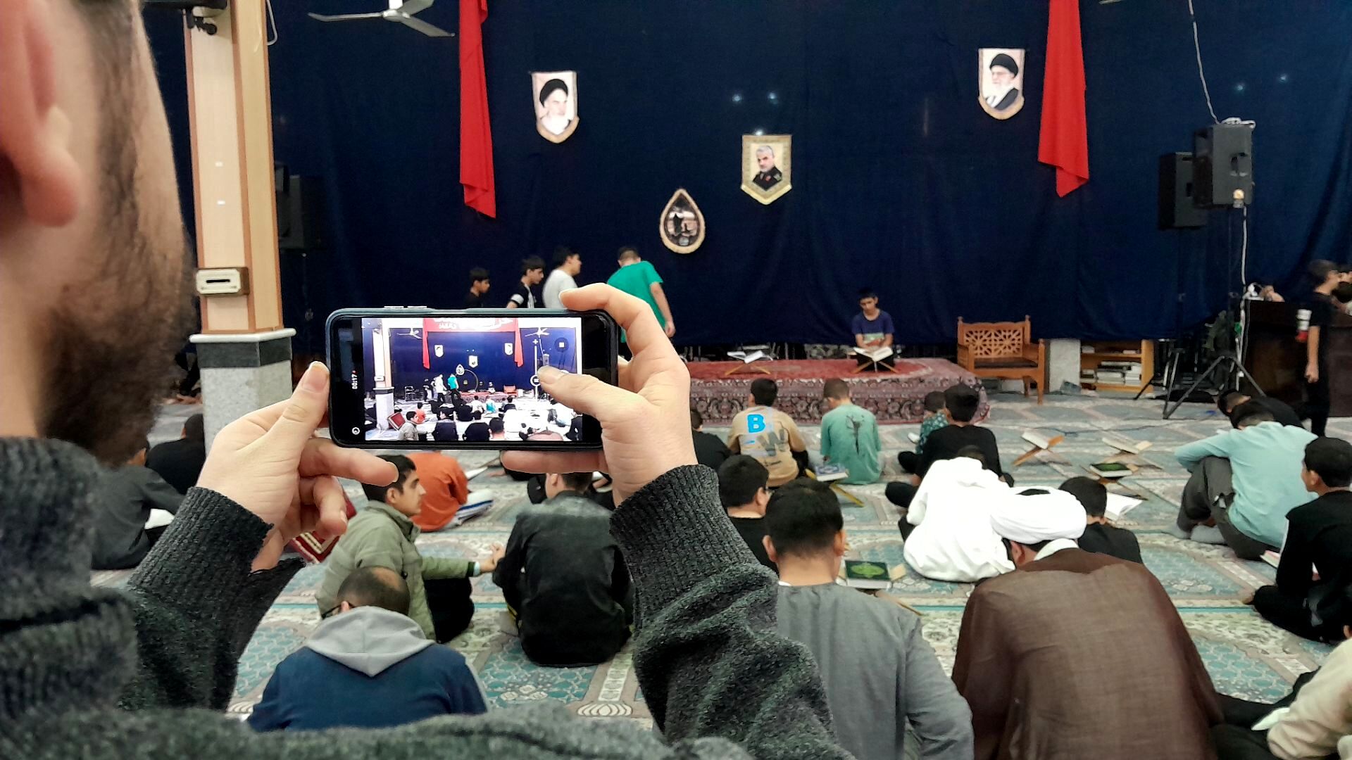 همدلی با آیه ها قبل از نماز مغرب و عشا