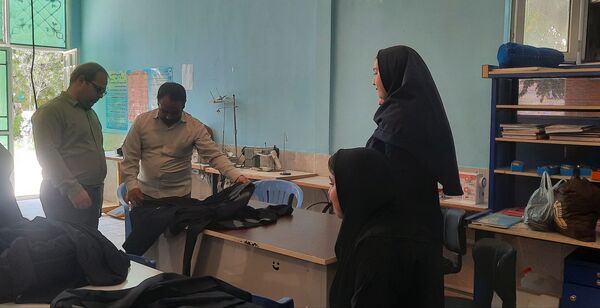 بازدید از عملکرد دانش‌آموزان ثمین آشخانه