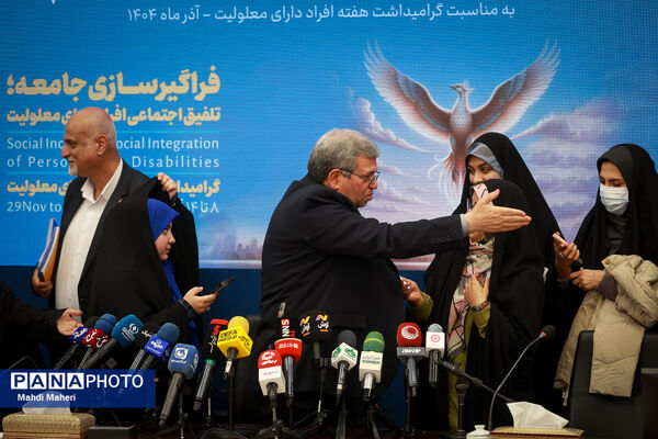 نشست خبری رئیس سازمان بهزیستی