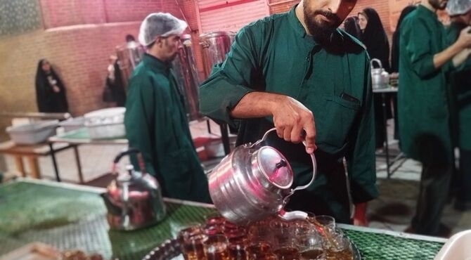 باز هم فعالیت چایخانه حضرت زهرا(س)در قاب پانا