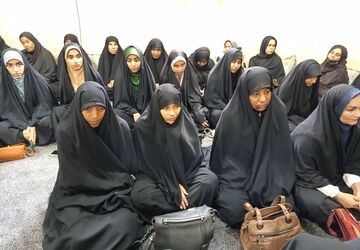برگزاری جشن مهدویت در دفتر امام جمعه میناب