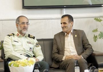 دیدار سرپرست دانشگاه فرهنگیان با فرمانده نیروی انتظامی گلستان 
