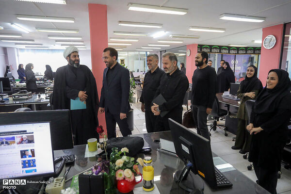 بازدید مسئول سازمان بسیج دانش‌آموزی کشور از خبرگزاری پانا