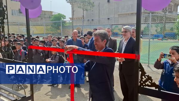 افتتاحیه آلاچیق در دبستان پانزده خرداد 