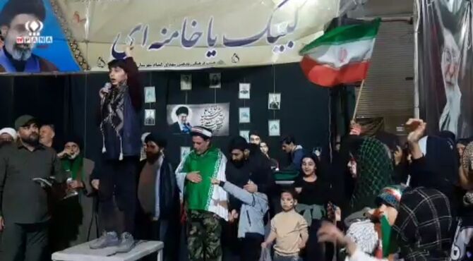 رجز خوانی نوجوانان گالیکشی
