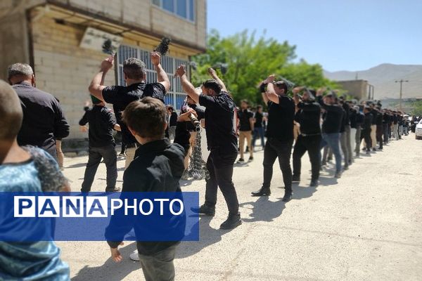 عزاداری عاشورای حسینی در شهر بار