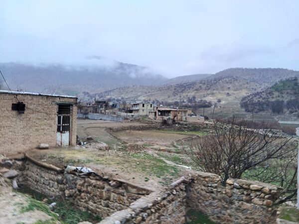 چشم‌انداز میانکوه در باران