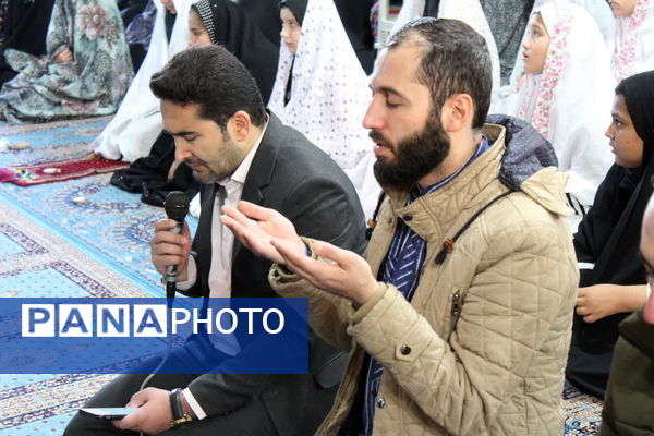 مراسم اعتکاف «پیشتازان وصل» ویژه دختران در سمنان 