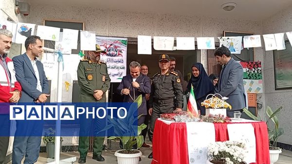 گرامیداشت هفته پدافند غیر عامل در قائمشهر