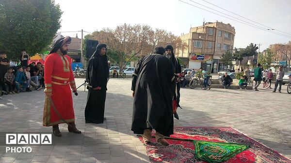 مراسم شبیه خوانی در آرامگاه بانو بی بی شطیطه 