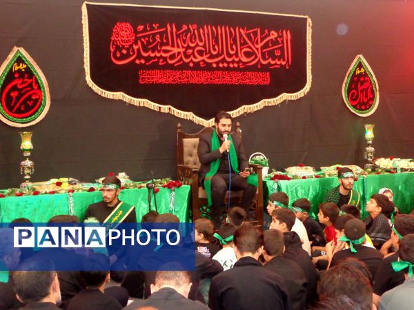 مراسم عزاداری حضرت رقیه (س) در هیات مهندسین بقیع شریف قم