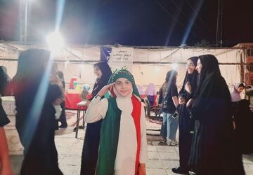 برپایی موکب ایران سرای امید در تفت