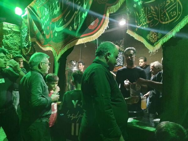 برپایی موکب به همت خادمان مردمی در خلیل آباد