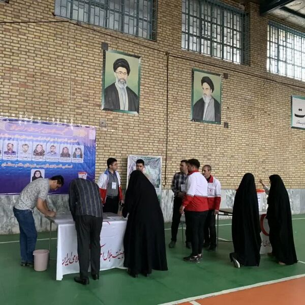 ششمین دوره انتخابات مجامع جمعیت هلال احمر در شهرستان سملقان
