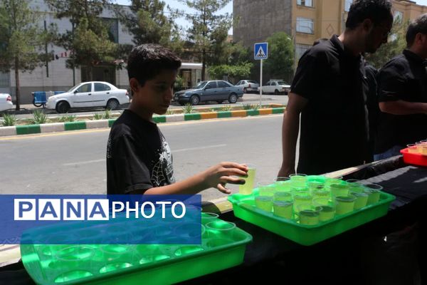 موکب مسجد حضرت صاحب الزمان(عج) در روز عاشورا