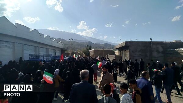 بیعت مردم دهستان جاورده با رهبر جدید جمهوری اسلامی ایران 