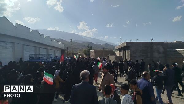 بیعت مردم دهستان جاورده با رهبر جدید جمهوری اسلامی ایران 