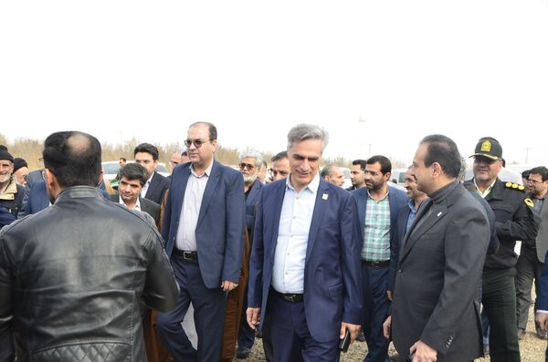 کلنگ‌زنی پروژه تصفیه آب در نیشابور با حضور مسئولان شهرستان نیشابور و استان خراسان رضوی