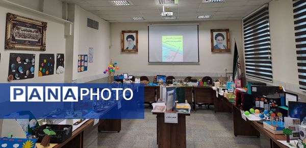نمایشگاه دست‌سازه در دبیرستان ذبیح الله هوشیار