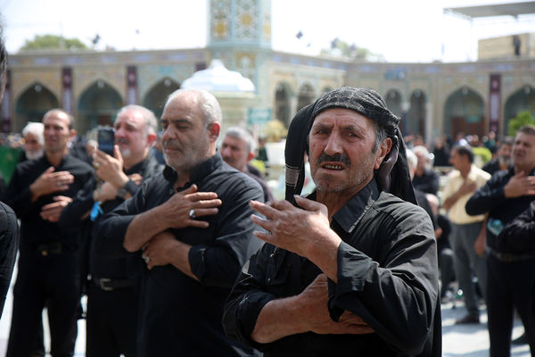 عزاداری اربعین سیدالشهدا(ع) در حرم حضرت معصومه(س)