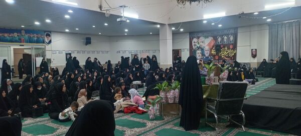 مراسم شهادت حضرت ام البنین در مسجد حضرت محمد (ص) برگزار شد