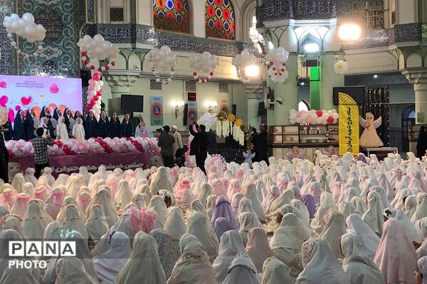 جشن بندگی دختران ناحیه دو شهرری 