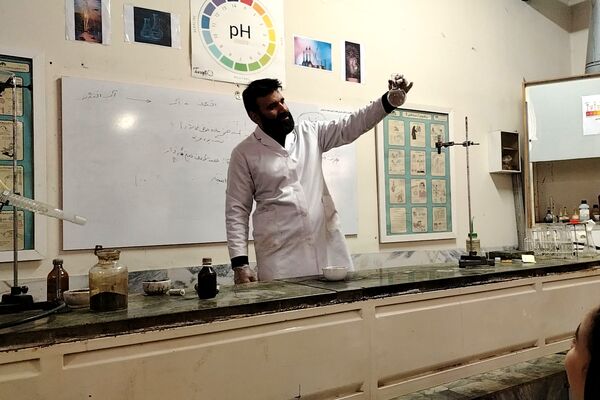 اردوی علمی آموزشی دانش‌آموزان شهر بار در پژوهش‌سرای مهندس زنده یاد مسیح آبادی 