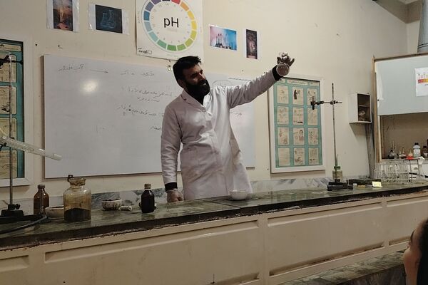 اردوی علمی آموزشی دانش‌آموزان شهر بار در پژوهش‌سرای مهندس زنده یاد مسیح آبادی 